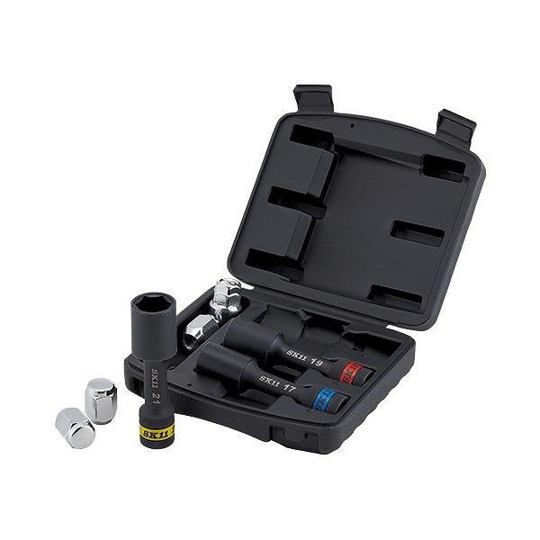 他サイト： ソケット ホイールナットソケットセット SK11 SWS403P [4977292296090] 藤原産業    メーカー直送の商品画像