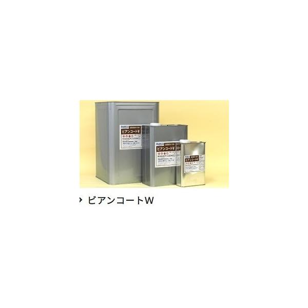 木材用浸透型着色ガラス塗料 ビアンコートW 4L BIANCO [BC-101W-4L] 短 
