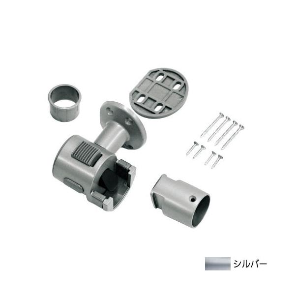BAUHAUS 襖用脱着手すりブラケットN マツ六 【ポータブル】 [BF-26S] シルバー φ35、φ32兼用4トン配送 車上渡し 法人様事務所入限定 🌱 メーカー直送