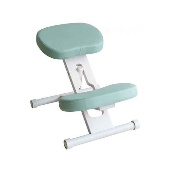 プロポーションチェア ホワイト脚ライトグリーン 組立式 キャスター付き 補助クッション別売 [613088131] CH-N88W-WHLGR 宮武製作所 メーカー直送