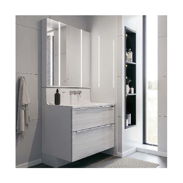 洗面化粧台 ELEENA エリーナ 間口1000mm タカラスタンダード 3面鏡 2段