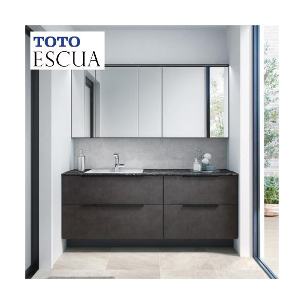 爆買 洗面化粧台 エスクア 間口1650mm TOTO [ESCUA08] ミラー