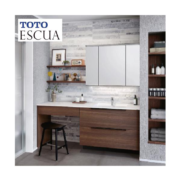 洗面化粧台 エスクア 間口1800mm TOTO [ESCUA09] ミラーキャビネット