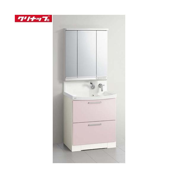 洗面台 750 三面鏡 クリナップ ファンシオの人気商品・通販 洗面台 750 三面鏡 クリナップ ファンシオの人気商品・通販