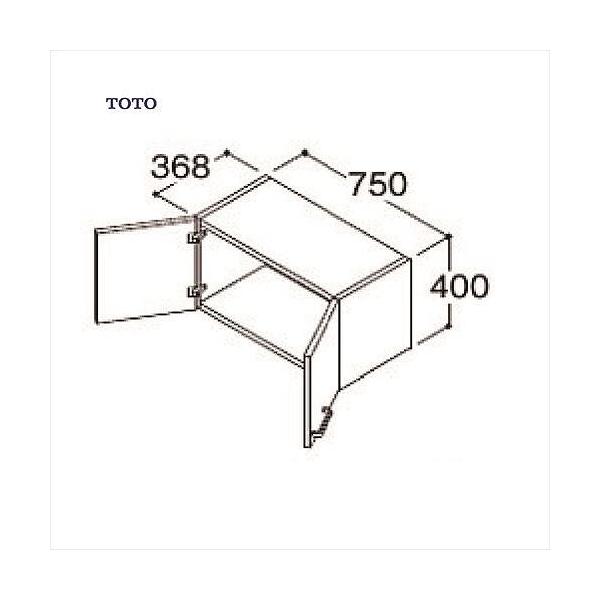 ʉϑ eV[YEH[Lrlbg TOTO [LWPL075ANA2A] Ԍ750mm   [J[