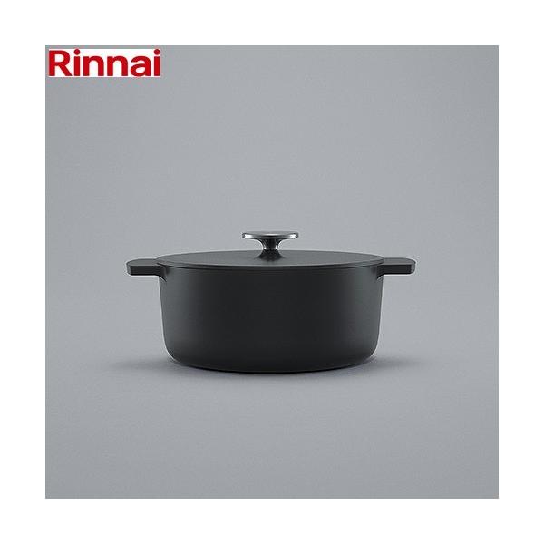 リンナイ レジェロ 無水調理鍋 18cm RBO-MN18(MB) [ブラック リンナイ レジェロ 無水調理鍋 18cm RBO-MN18(MB) [ブラック
