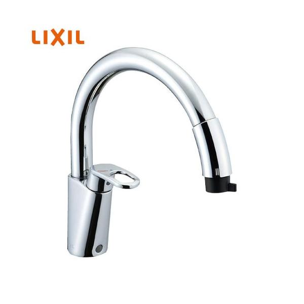 LIXILキッチン用 混合水栓 ハンドシャワー付 エコハンドル RSF-831Y キッチン用水栓 シングルレバー混合水栓 ハンドシャワー付 リクシル