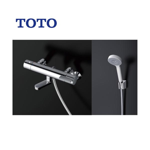 浴室用水栓 壁付サーモスタット混合水栓　GGシリーズ  TOTO [TBV03445J1] 壁付き     優良配送