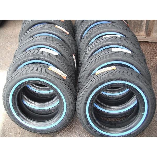 001791] マキシス MA-1 155/80R13 ホワイトリボンタイヤ 1本の価格です