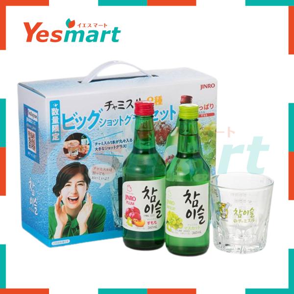 [Release date: March 4, 2025]・販売店　イエスマート公式・原産国　韓国・内容量　360ml×各1本、ビッグショットグラス1個・保存方法　直射日光、高温多湿をさけて保存してください・賞味期限　別途記載ロックやストレ...