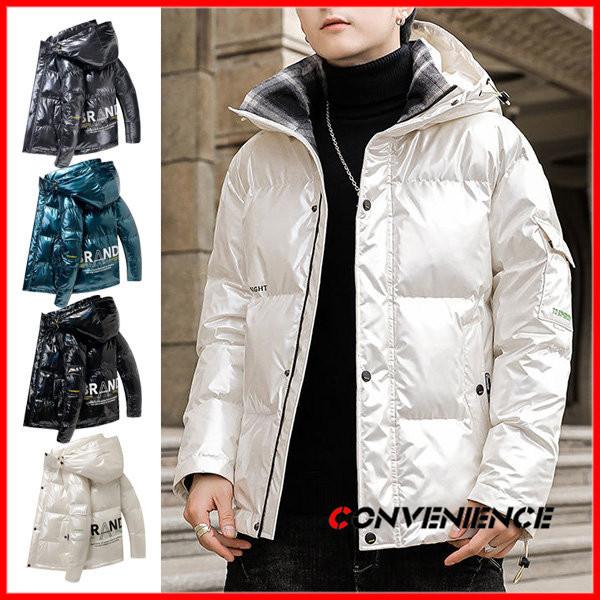 中綿ダウンジャケット メンズ フード付き 防寒 暖かい アウター 冬物 メンズ ジャケット きれいめ 40代 30代 代 大きいサイズ 上品 お洒落 暖かい loco Convenience ヤフー店 通販 Yahoo ショッピング