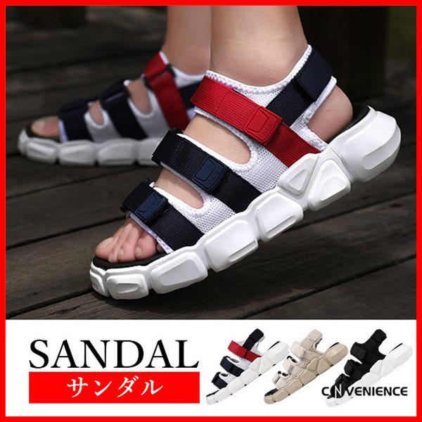 スポーツサンダル メンズ ビーチサンダル コンフォートサンダル おしゃれ 厚底 軽量 アウドドア 走れる 歩きやすい 滑り止め サマー 送料無料 212convea Convenience ヤフー店 通販 Yahoo ショッピング
