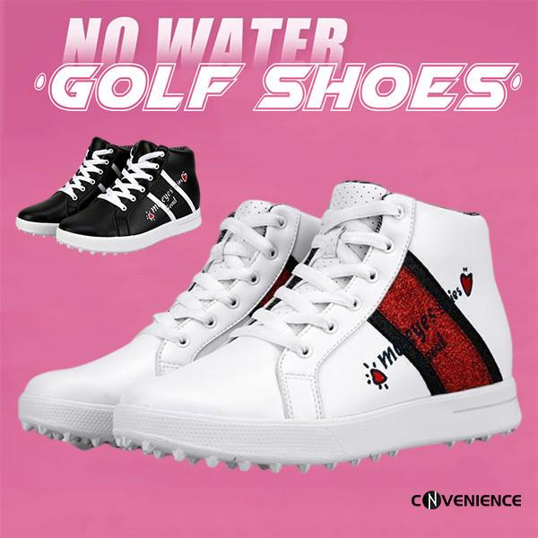スパイクレス ゴルフシューズ レディース ハイカット ブーツ