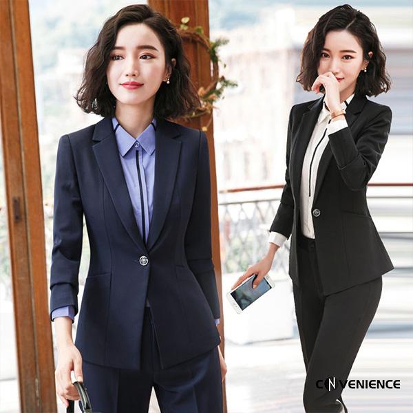 スーツセット レディース パンツセット リクルートスーツ 代30代40代 事務服 フォーマル 体型カバー 細身 ビジネススーツ 入学式 卒業式 通勤就活 お出かけ Coth2215 Convenience ヤフー店 通販 Yahoo ショッピング