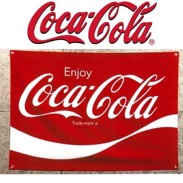 リアル フラッグ 旗 Coke コカ コーラ コーク Fabric Sign Logo Pj Fs01 タペストリー アメリカン雑貨 ガレージ インテリア Coke Flag Coo 通販 Yahoo ショッピング