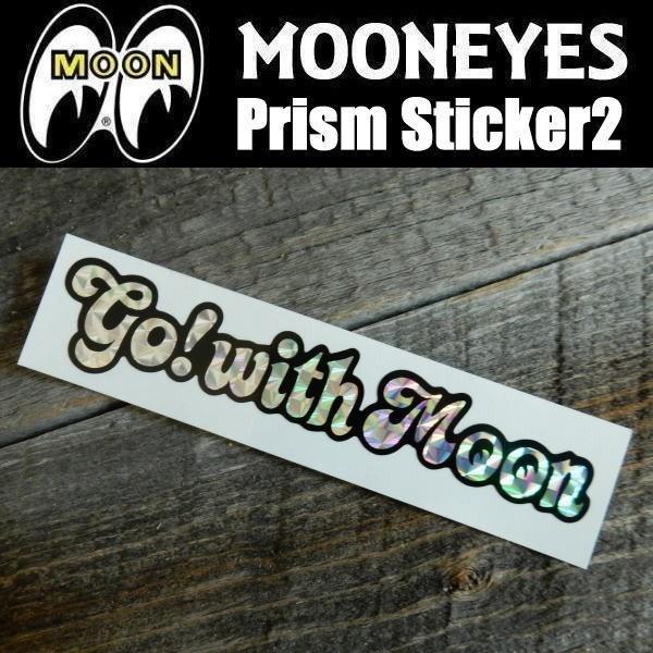 ムーンアイズ MOONEYES Prism Sticker プリズムステッカー Sサイズ