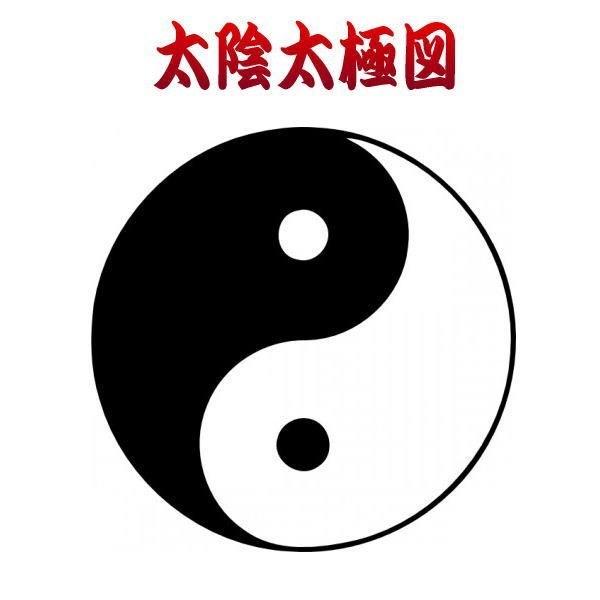 太陰太極図 陰陽太極図 陰と陽のバランス お守り 風水ステッカー 文字抜きステッカー Taiintaikyoku Coo 通販 Yahoo ショッピング
