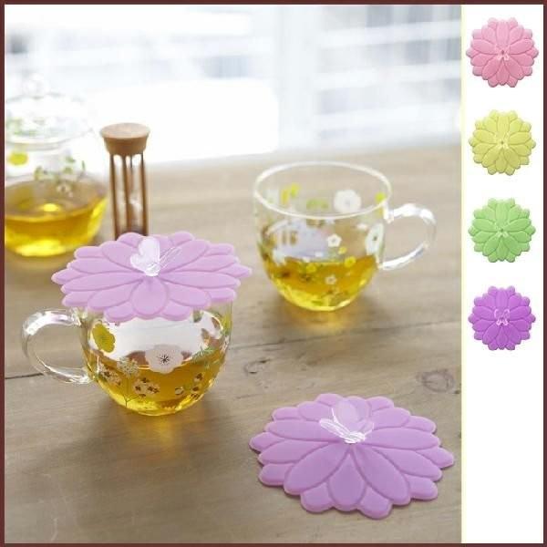 ｆｌｏｗｅｒ フラワー カップカバー パープル マグカップ カップ フタ ふた 蓋 シリコン シリコンカバー シリコンキャップ 保温 保冷 耐熱 クッキングクロッカ 通販 Yahoo ショッピング