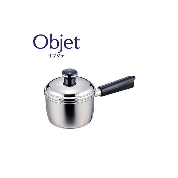 ■サイズ約 「本体＋ハンドル」26.4×「奥行き」13.0×「高さ」13.0cm■満水容量0.9L■材質「本体」全面三層鋼（厚さ1.0mm）、「フタ」18-8ステンレス、「ハンドル・つまみ」フェノール樹脂■対応熱源IH（200V）・ガスコン...