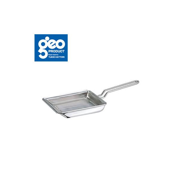 【2025年製】宮崎製作所 ジオプロダクト 玉子焼 GEO-15EP geo PRODUCT ジオプロダクト 玉子焼 15×18cm ガス火 IH対応 ステンレス