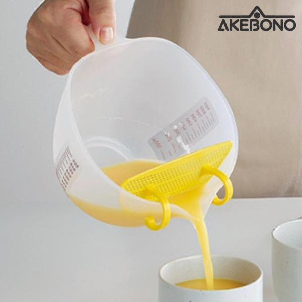 ■品名たまごこしボウル CH-2100■サイズ約148×200×122mm■重量約115g■材質ポリプロピレン（耐熱温度140℃／耐冷温度−20℃）■商品説明こしたり、器に入れたりが面倒な茶碗蒸しも。これなら「混ぜる」「こす」「注ぐ」がひと...