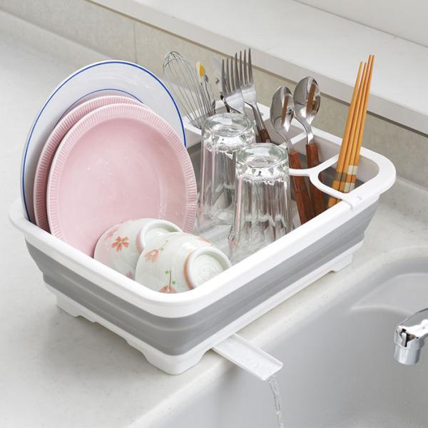 ■品名デイズ 折り畳み水切りバスケット コンパクトタイプ DS-08■サイズ本体：(約)372×275×123mm折り畳み時高さ：(約)55mm■重量(約)555g■材質ポリプロピレン（耐熱温度120℃、耐冷温度-20℃）熱可塑性エラストマ...