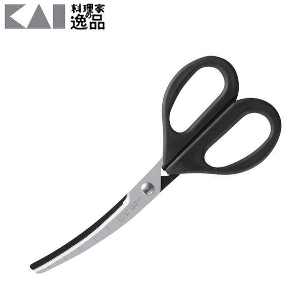 貝印 料理家の逸品 ミニカーブキッチンバサミ