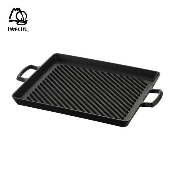 岩鋳（IWACHU） オイルプレートグリル ガス火用 南部鉄器 南部鉄 焼肉
