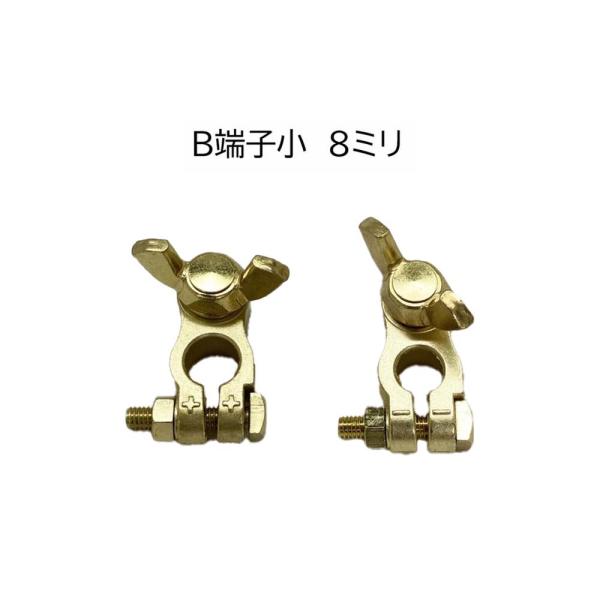 バッテリー ターミナル B端子 小 8mm 8ミリ プラス マイナス