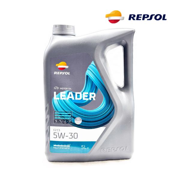 レプソル REPSOL エンジンオイル LEADER C2C3 5W-30 5リットル 欧州車
