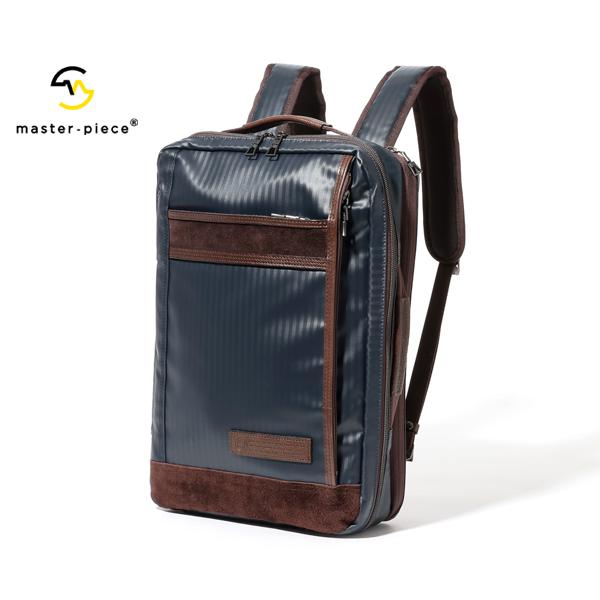 master-piece（マスターピース） 2WAYバックパック/S/ネイビー メンズ