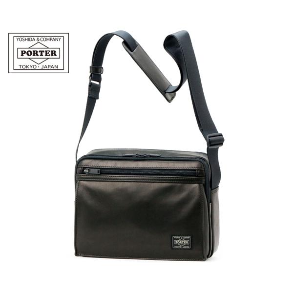 ポーター アメイズ ショルダーバッグ S レザー ブラック　022-03791 AMAZE（PORTER） ポーター アメイズ ショルダーバッグ(S) 022