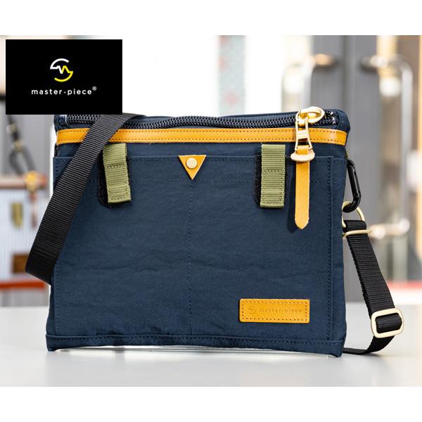 master-piece（マスターピース） サコッシュ/ネイビー メンズ リンク