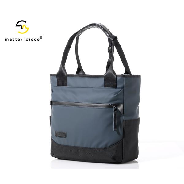 master-piece Slick トートバッグ No.02483 NAVY色 SLICK Tote Bag ｜master-piece | マスターピース公式サイト