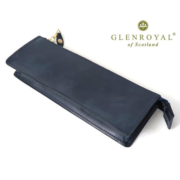 GLENROYAL（グレンロイヤル） ペンケース/ダークブルー メンズ フル