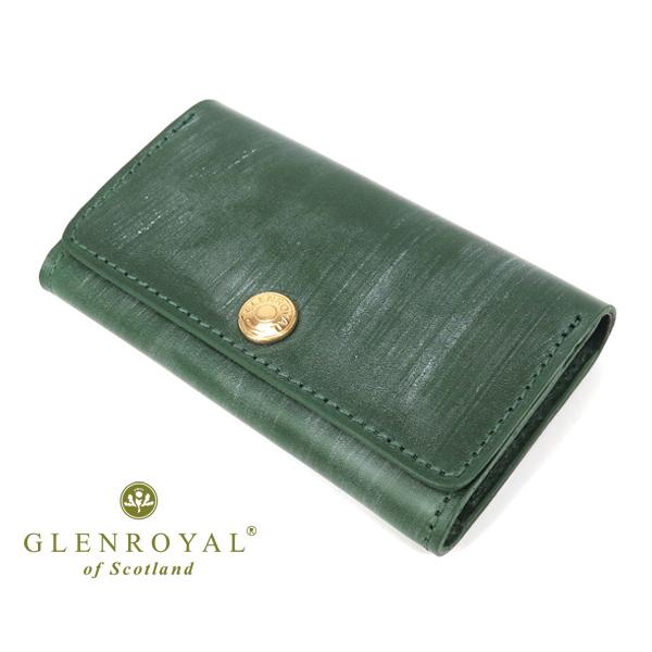 GLENROYAL（グレンロイヤル） 名刺入れ/ボトルグリーン メンズ フル