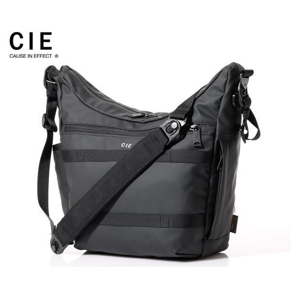 CIE（シー） ショルダーバッグ/S/ブラック メンズ グリッド3 032066 