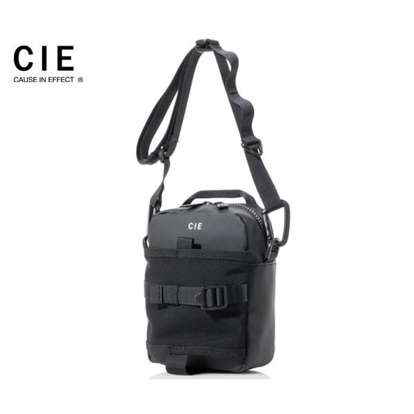 CIE（シー） ボトルミニショルダーバッグ/ブラック メンズ グリッド3