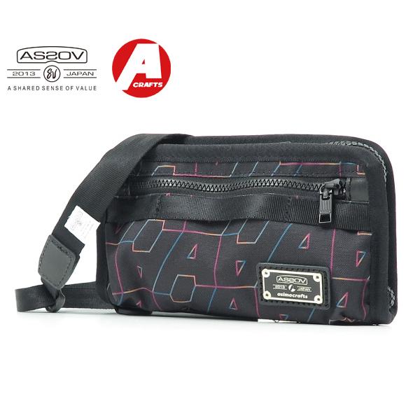 AS2OV（アッソブ） AS2OV×asimocrafts別注 トラベルケース/ブラック