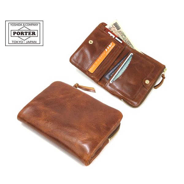 ポーター　ソーク　財布　キャメル SOAK(ソーク) WALLET | 吉田カバンホームページ | YOSHIDA & Co.