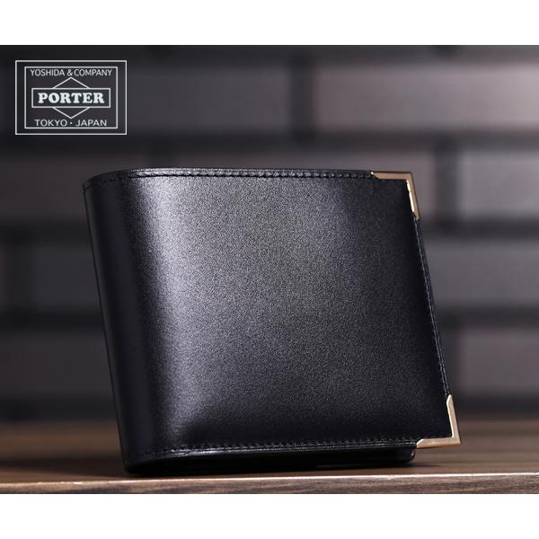 選べるノベルティ付 吉田カバン ポーター 二つ折り財布 ブラック メンズ シャルマン 119 Porter 119 10 クールキャット Yahoo ショップ 通販 Yahoo ショッピング