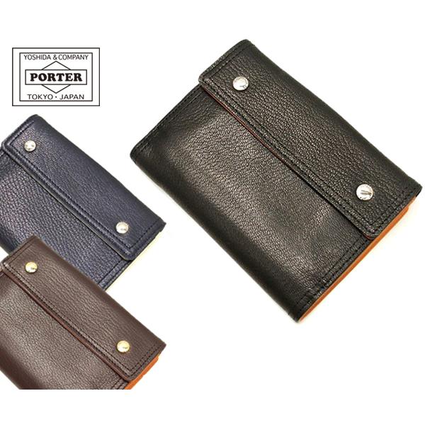 DOUBLE（PORTER） ポーター ダブル ウォレット 129-06011 : クール 