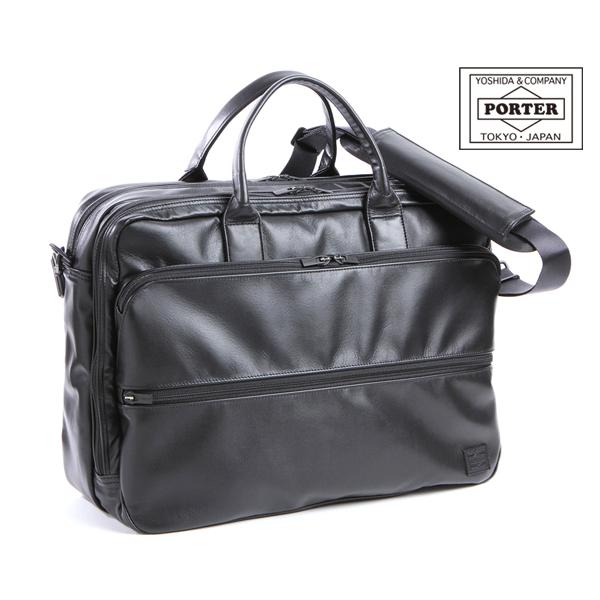 ポーター タイム ブラック 2WAYブリーフケース 146-16101 （カラー