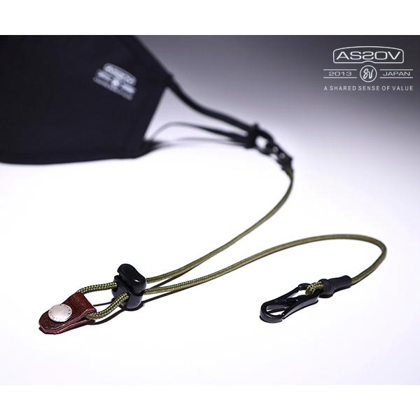 アッソブ マスクストラップ カーキ メンズ 2202 As2ov 2202 65 クールキャット Yahoo ショップ 通販 Yahoo ショッピング
