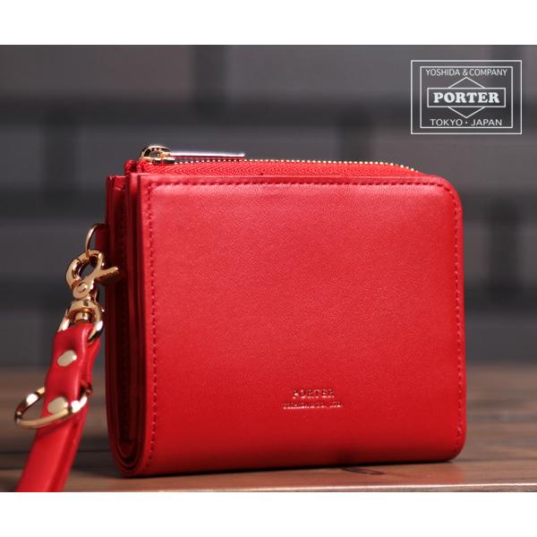 選べるノベルティ付 吉田カバン ポーターガール 二つ折りミニ財布 レッド レディース ユニ 284 Porter Girl 284 クールキャット Yahoo ショップ 通販 Yahoo ショッピング