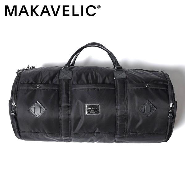 ラウドマウス 2WAYボストンバッグ 人気 シャガデリックブラック MAKAVELIC（マキャベリック） Expedition 2way Boston Bag 2WAY