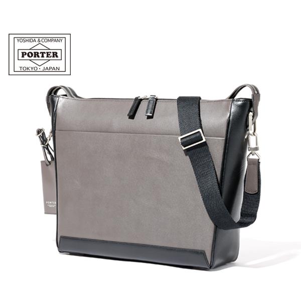 ポーター　PORTER ショルダーバッグ　ブラックグレー　美品　メンズレディース 楽天市場】ポーター フリースタイル ショルダーバッグ(S) 707