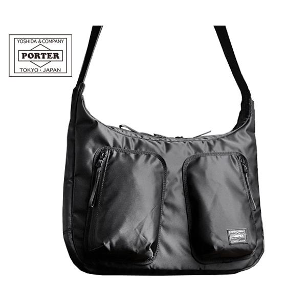 ポーター コンパート ショルダーバッグ 538-16163 （カラー：ブラック