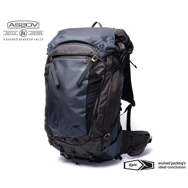 AS2OV（アッソブ） バックパック/ブラック メンズ EPIC SERIES 602400 