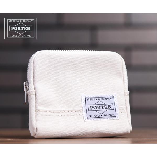 PORTER DUCK コインケース 日本製 ホワイト DUCK(ダック) COIN CASE | 吉田カバンホームページ | YOSHIDA & Co.
